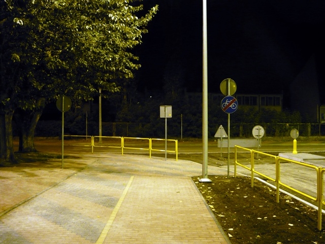 Ścieżka rowerowa - ul. Korczaka