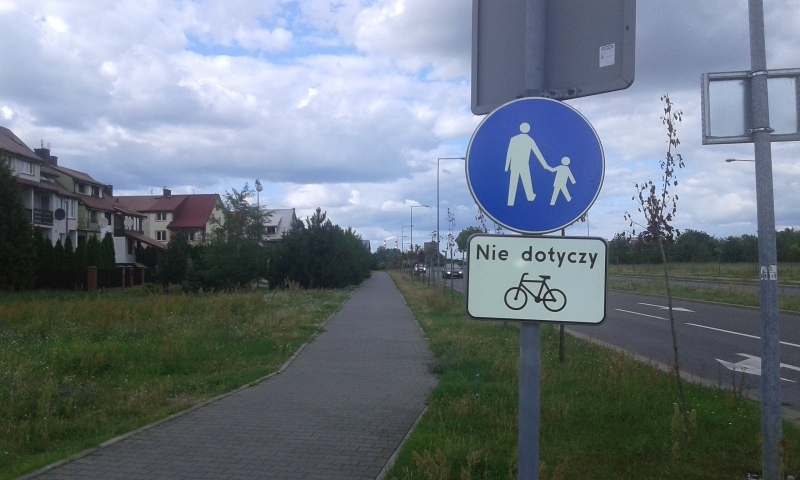 Nowe oznakowanie na obwodnicy