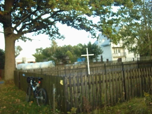 Cmentarz z czasów I wojny światowej w miejscowości Szkwa