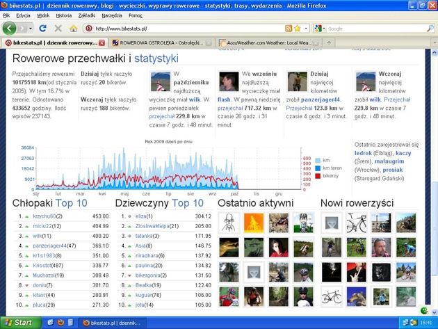 Na pierwszej stronie