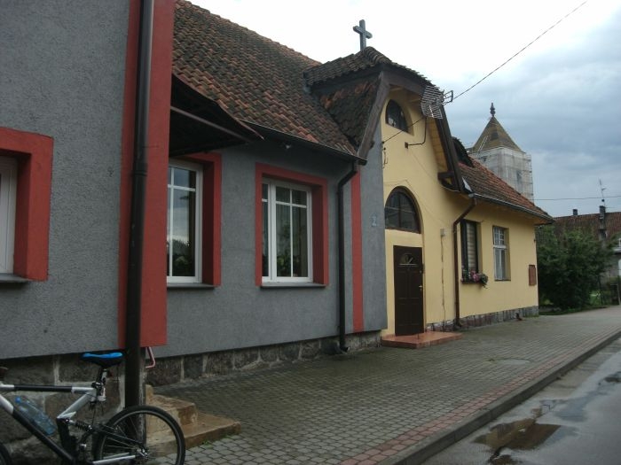 Wielbark - plebania i dom parafialny