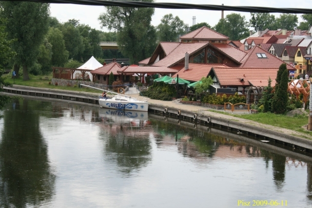 Pisz widok z kładki