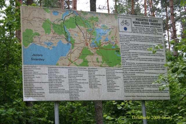 Rezerwat Czapliniec tablica