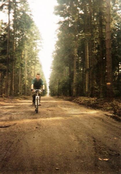 Długa prosta, rzadkość na Roztoczu... 1996