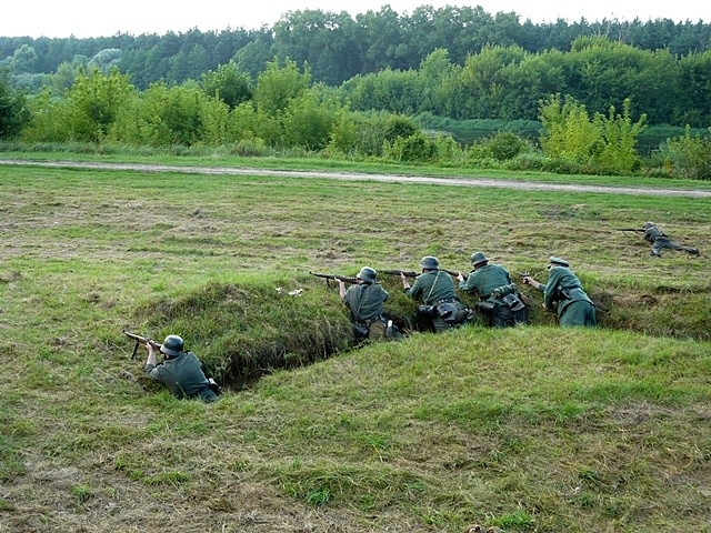 [07.08.2010] Inscenizacja walk o Nowogród z września 1939 r.