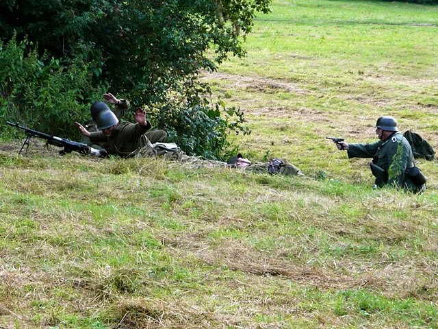 [07.08.2010] Inscenizacja walk o Nowogród z września 1939 r.