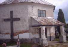 Kaplica na cmentarzu parafialnym w Gąsewie.