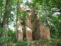 Brok - ruiny pałacu