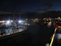 Gdyński port nocą