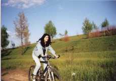 Moja na moim rowerze, Wojtki.  1999